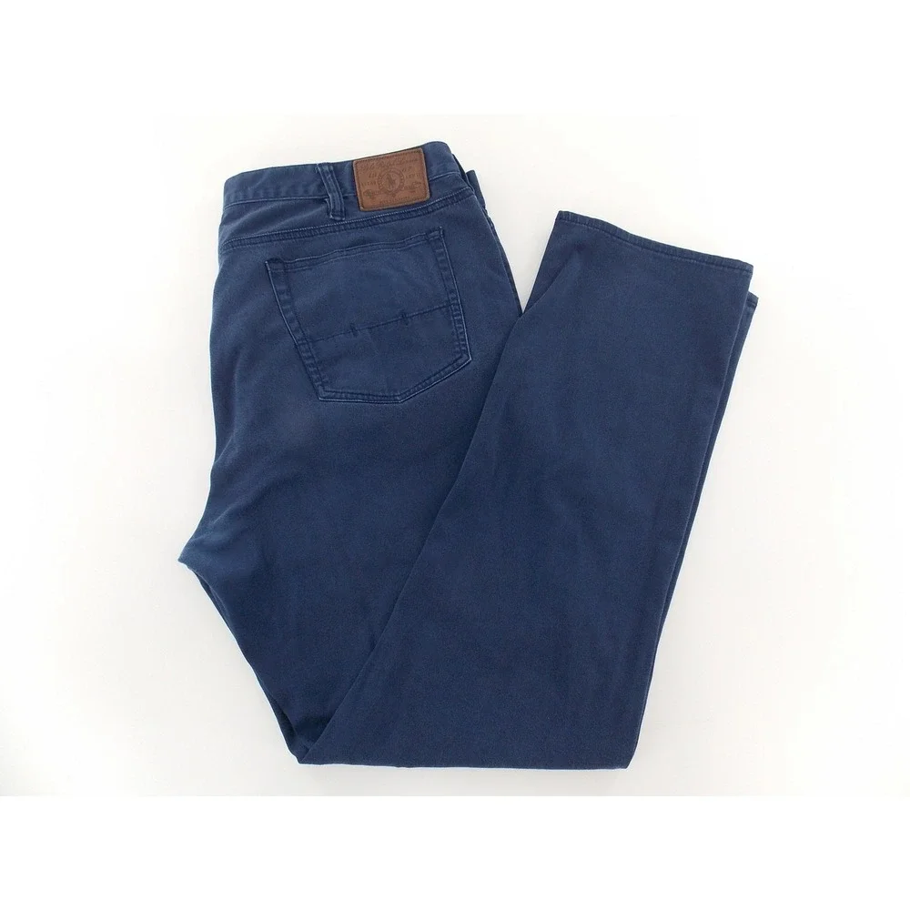 Polo Ralph Lauren Pants Chino‎ Straight Leg Stretch Men 40/32 Navy Blue